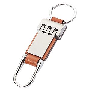 Llavero Metal-Cuero Premium