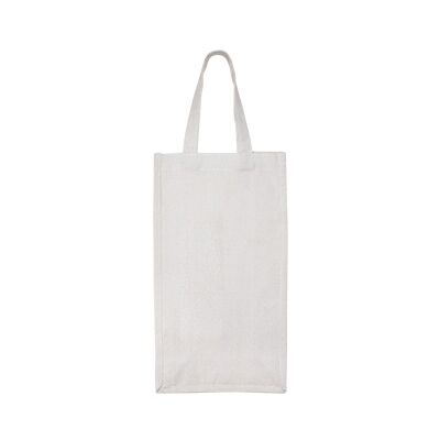 bolsa 2 vinos algodon