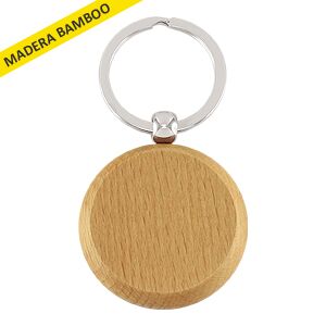 Llavero Redondo de Madera